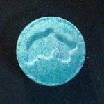 Blue Dolphin MDMA Pill