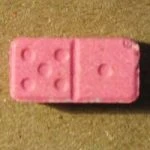 Pink Domino Pill MDMA